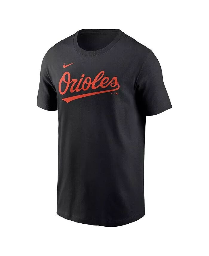 Мужская черная футболка с именем и номером Adley Rutschman Baltimore Orioles Fuse Nike, черный — фото 2