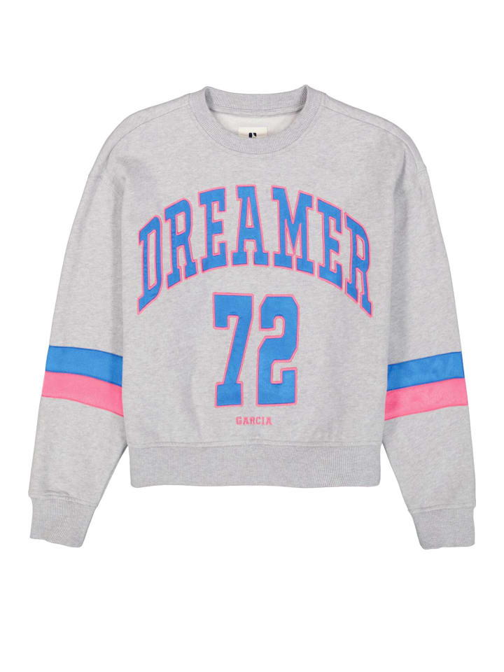 

Толстовка Garcia Cropped Sweatshirt, цвет grey heather