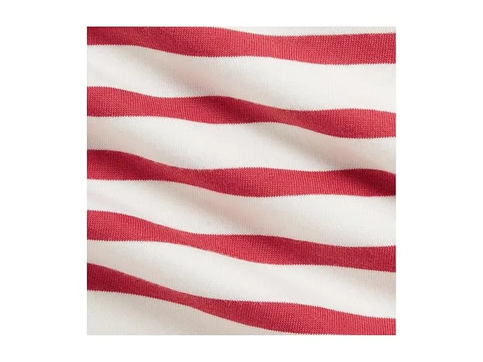 Платье с трусиками Polo Ralph Lauren Kids Striped Cotton Mariner, Nantucket Red/Deckwash White — фото 3