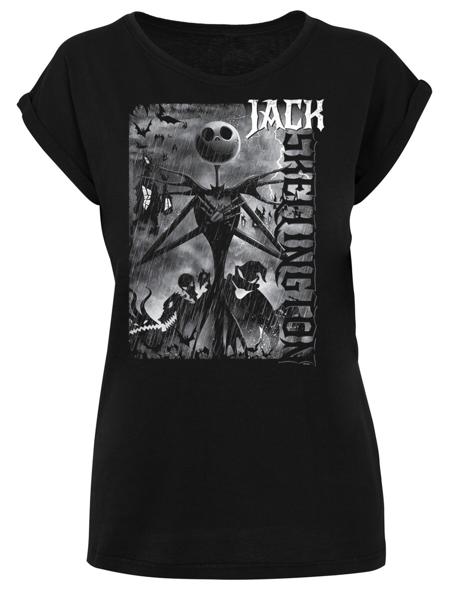 

Футболка F4NT4STIC Shirt Disney Nightmare Before Christmas Skellington, черный