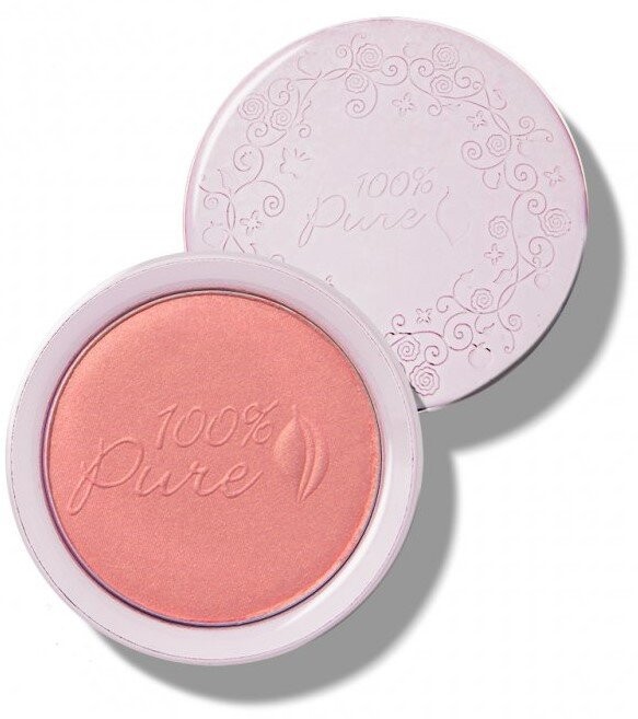 

Пудровые румяна, 100% Pure Powder Fruit Pigmented, Румяна Mimosa