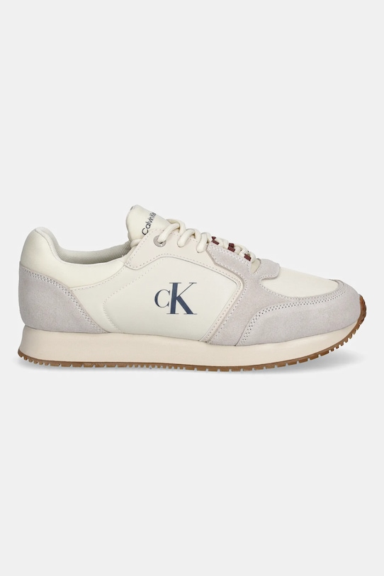 Кроссовки Retro Sock Runner MG WMM Calvin Klein Jeans, бежевый — фото 2