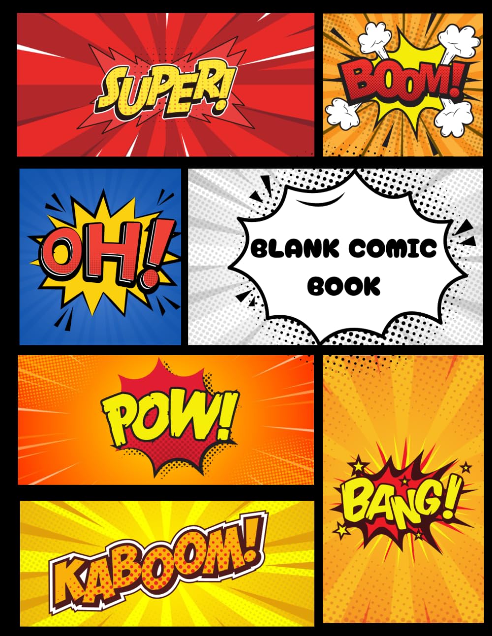 

Blank Comic Book: Create your own comic book (Independently published)