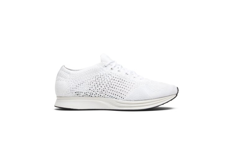 

Кроссовки Nike Flyknit Racer 'Triple White', белый