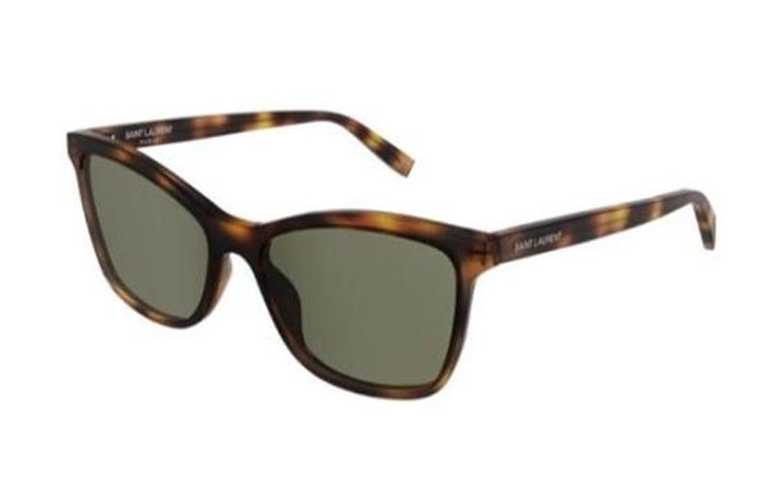 

SAINT LAURENT Кошачий глаз в ацетатной оправе, Brown