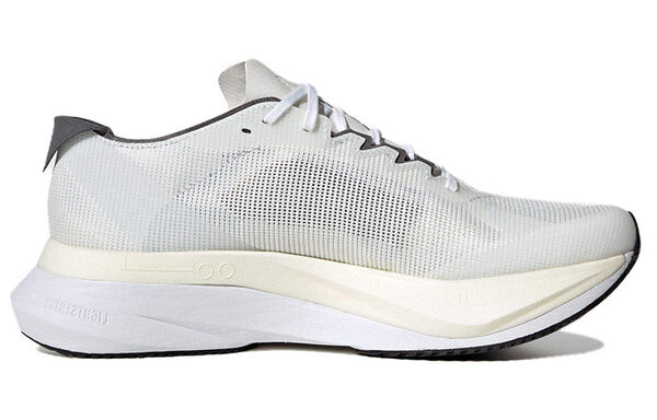 Кроссовки (WMNS) Adidas Adizero Boston 12 Running Shoes 'Cloud White Silver Metallic Grey Five', белый — фото 2