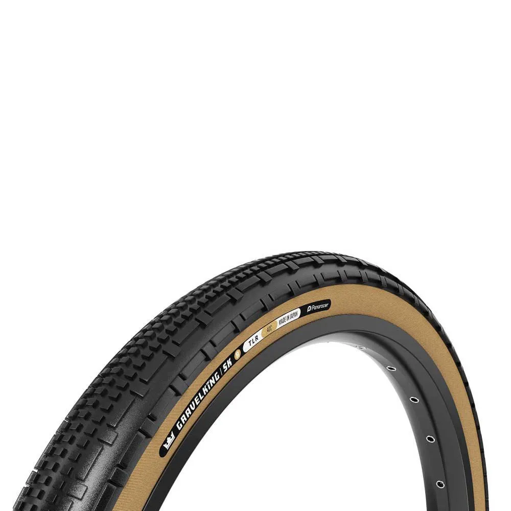 

Гравийная шина Panaracer Gravelking SK R Tubeless 700C x 40, золотой