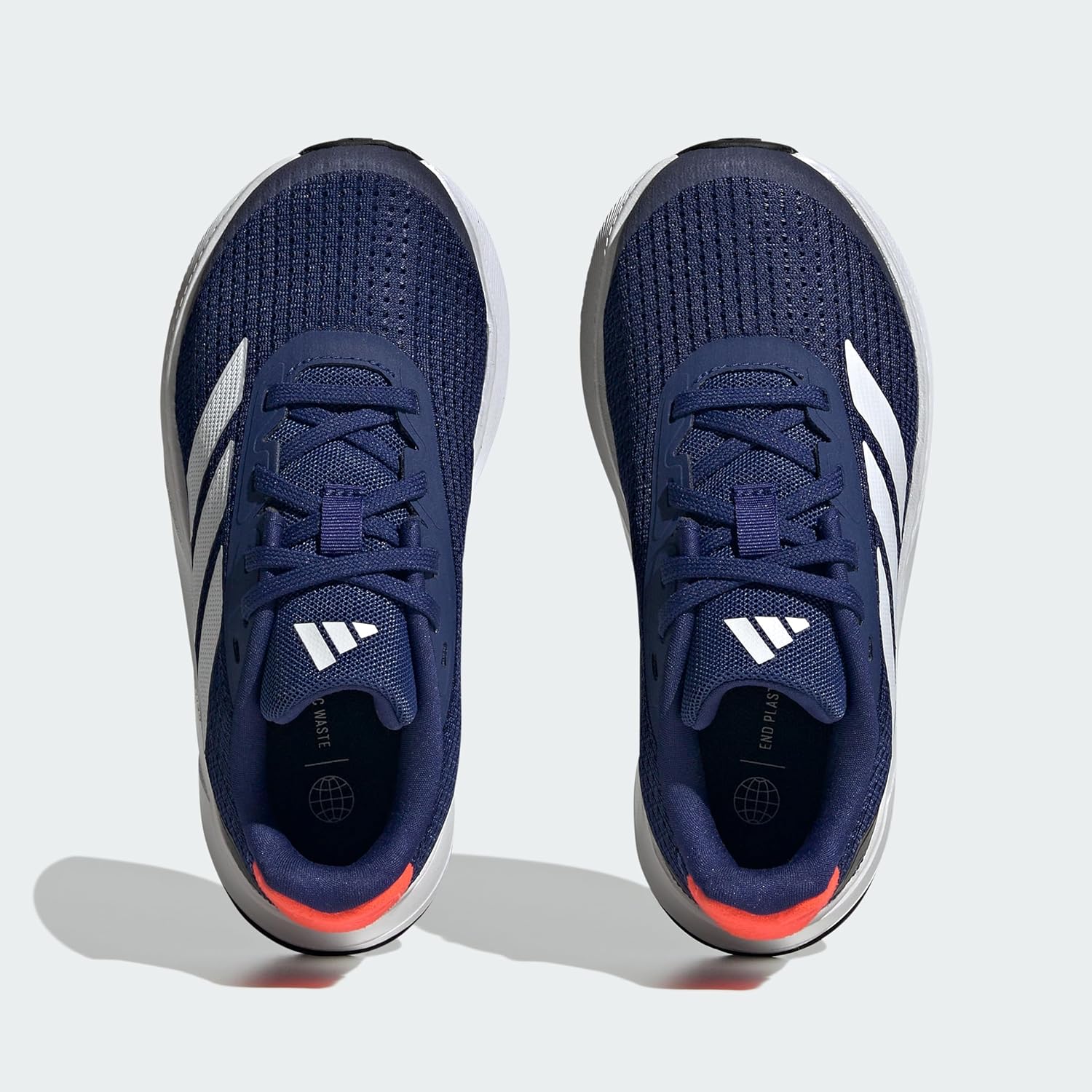 Кроссовки для мальчиков Adidas Duramo, белый/красный/синий — фото 4