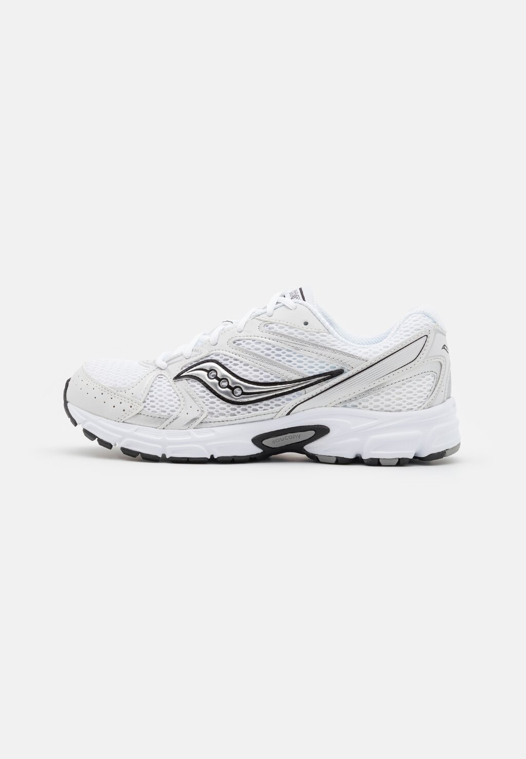 

Низкие кроссовки Ride Millennium Unisex Saucony, цвет white/silver