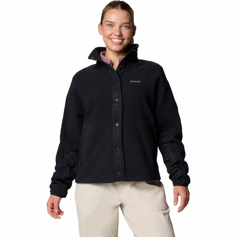 

Женская флисовая куртка Columbia Cloud Point Snap Front, черный