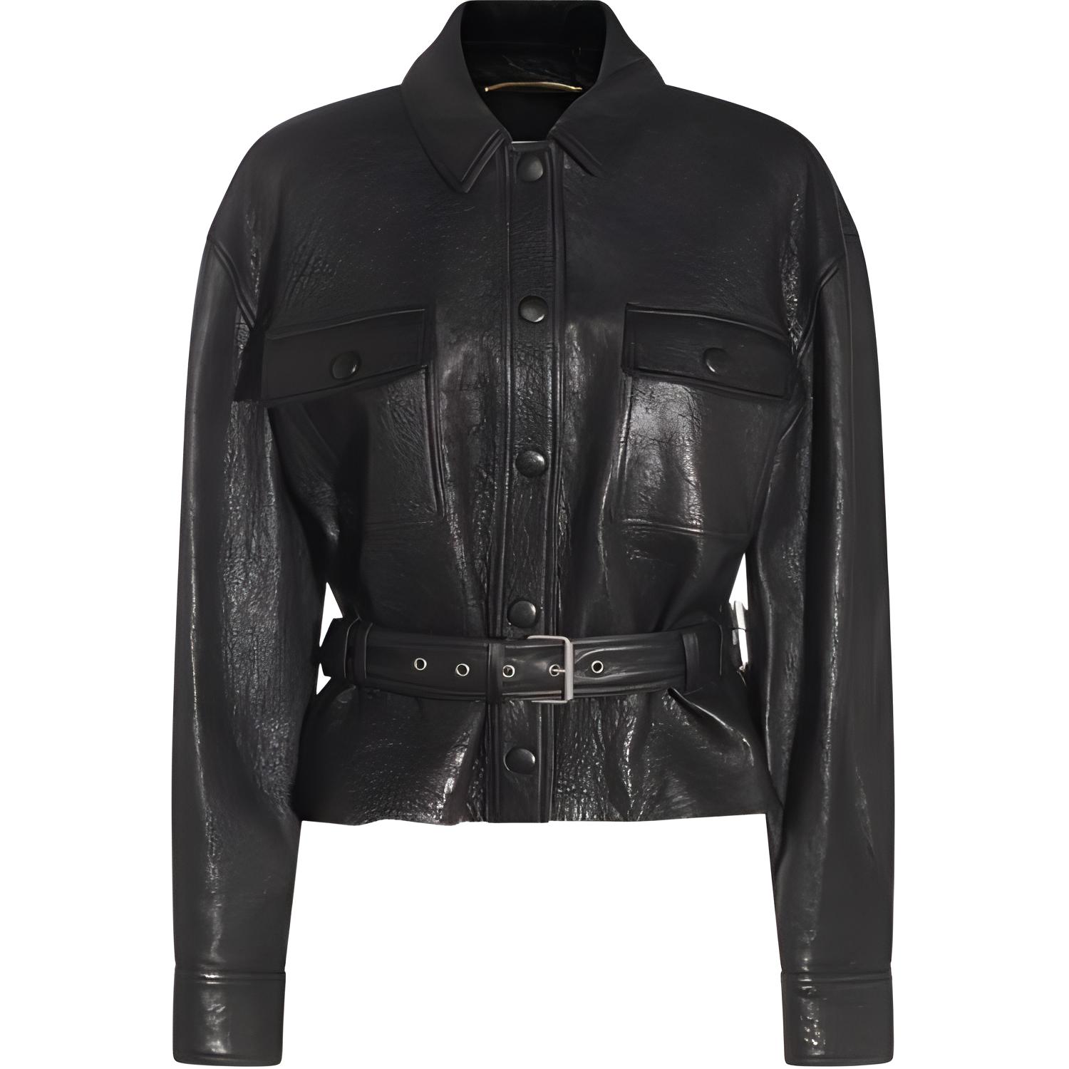 

SAINT LAURENT Куртка женская черная, Black