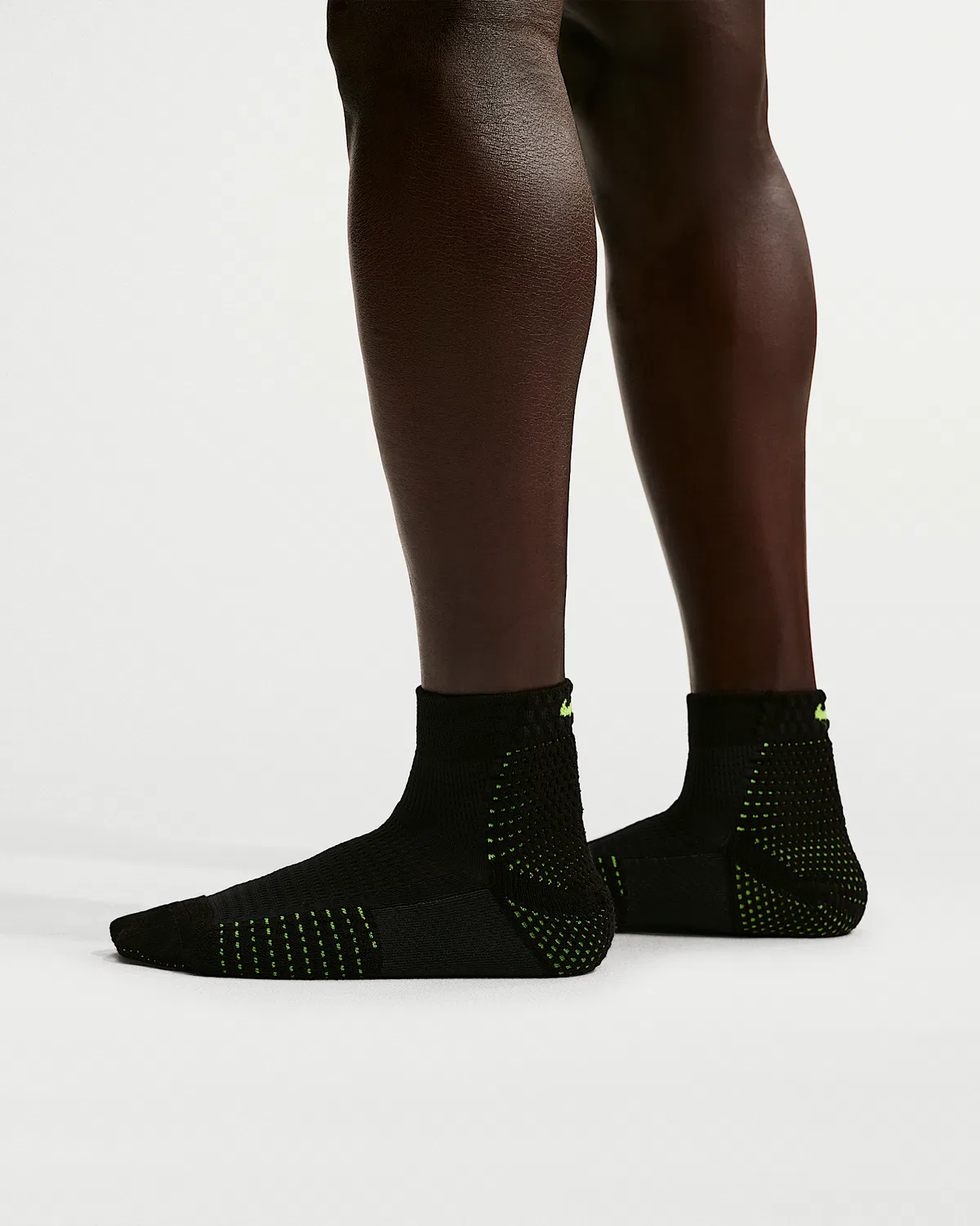 Dri-FIT ADV Cushioned Ankle Socks (1 пара) Nike Unicorn, Black/Volt/Volt