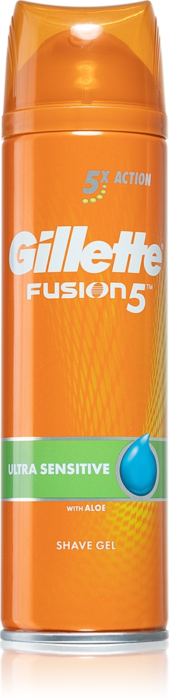 

Гель для бритья Fusion5 Ultra Sensitive для чувствительной кожи Gillette, 200 мл