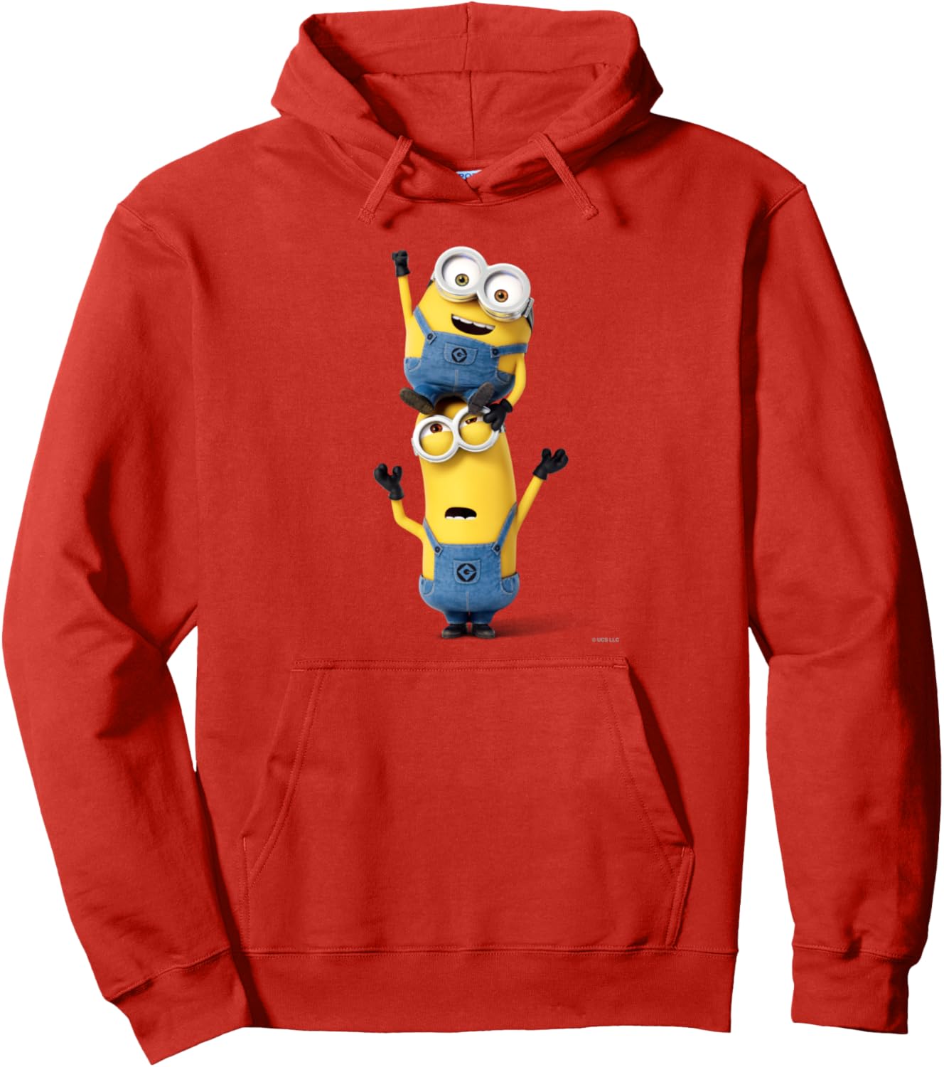 

Худи с изображением миньона Боба и Кевина (CG) Minions, красный