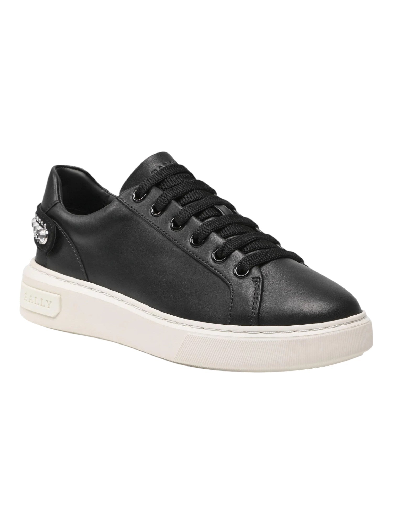 Bally Malya 6236583 женские черные кеды из телячьей кожи — фото 2