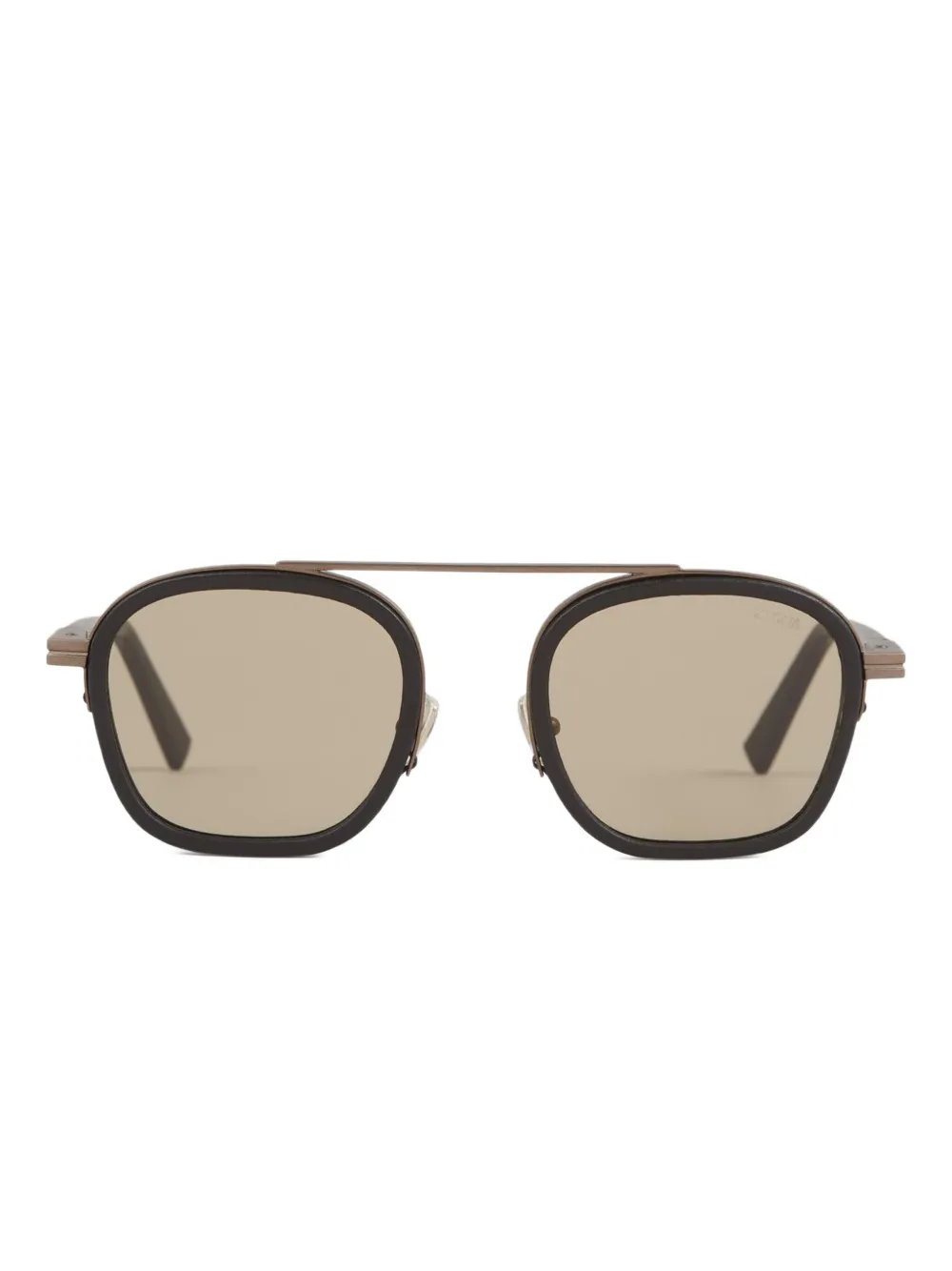 

Солнцезащитные очки-пилоты Zegna, черный