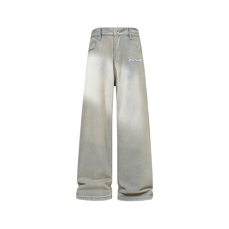 

Джинсы мужские Moderate Straight Fit VanCamel, желтый mud