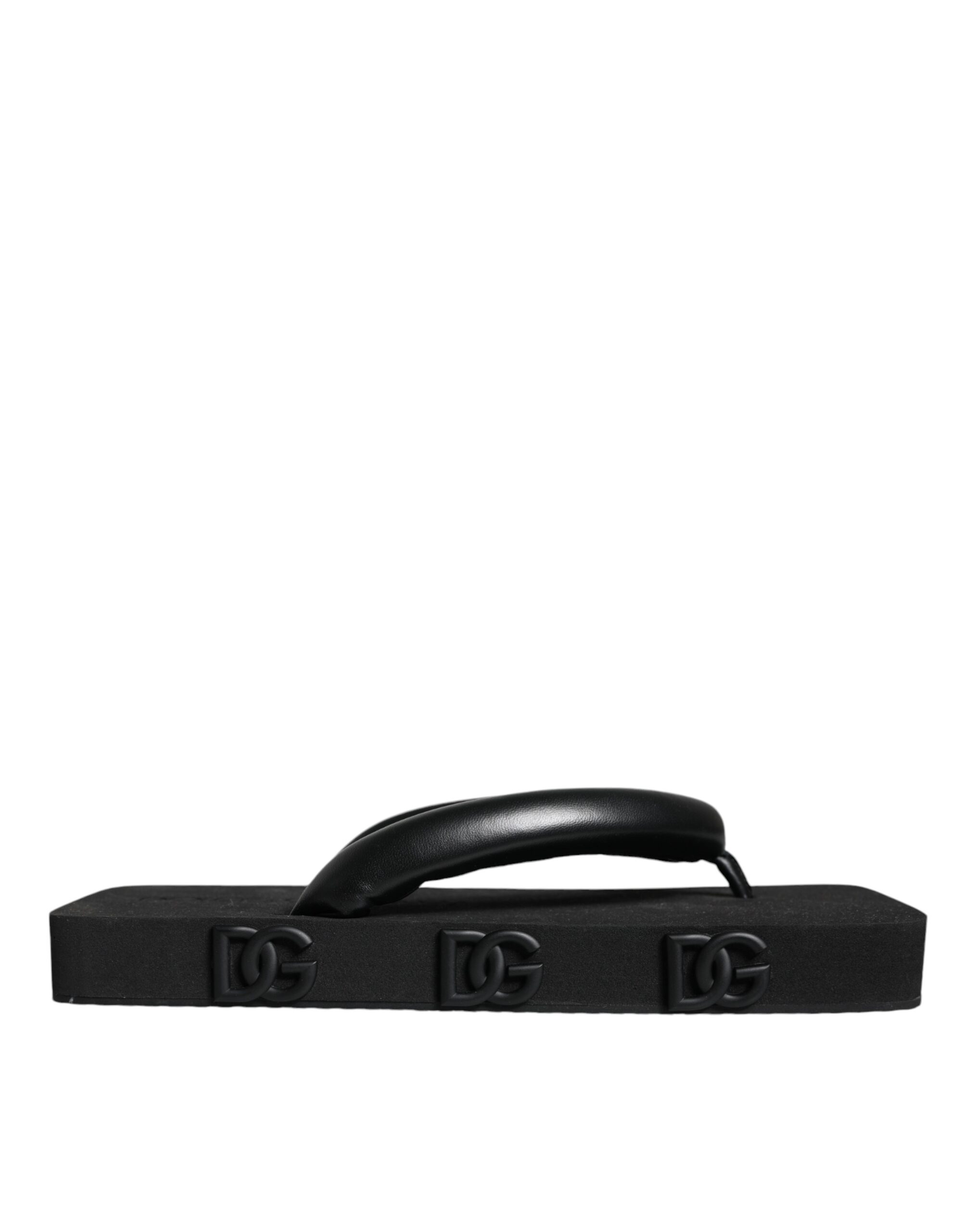 

Черные резиновые шлепанцы, сандалии, туфли Dolce & Gabbana