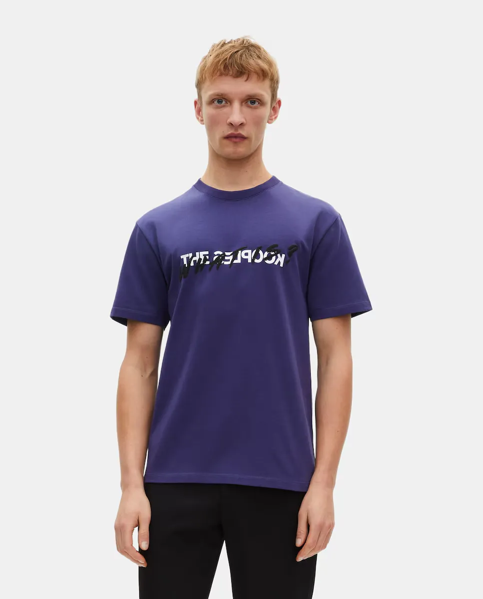 

Футболка мужская с коротким рукавом «Что такое» The Kooples, синий