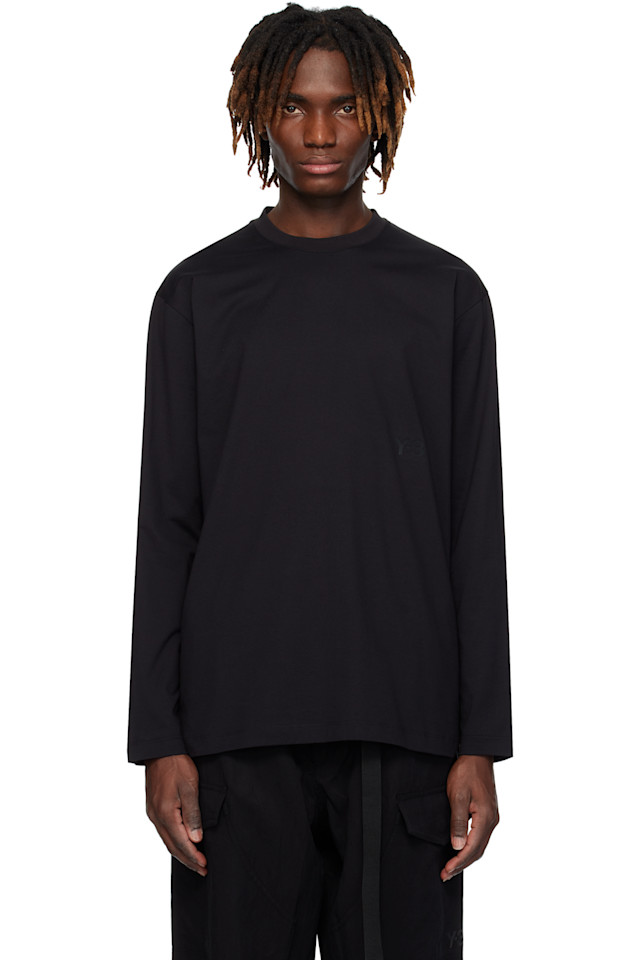 

Длинный рукав футболка Y-3, черный