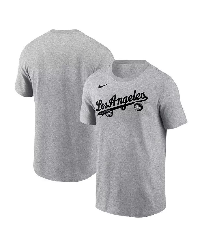 

Футболка мужская Heather Charcoal Los Angeles Dodgers Local Home Town Nike