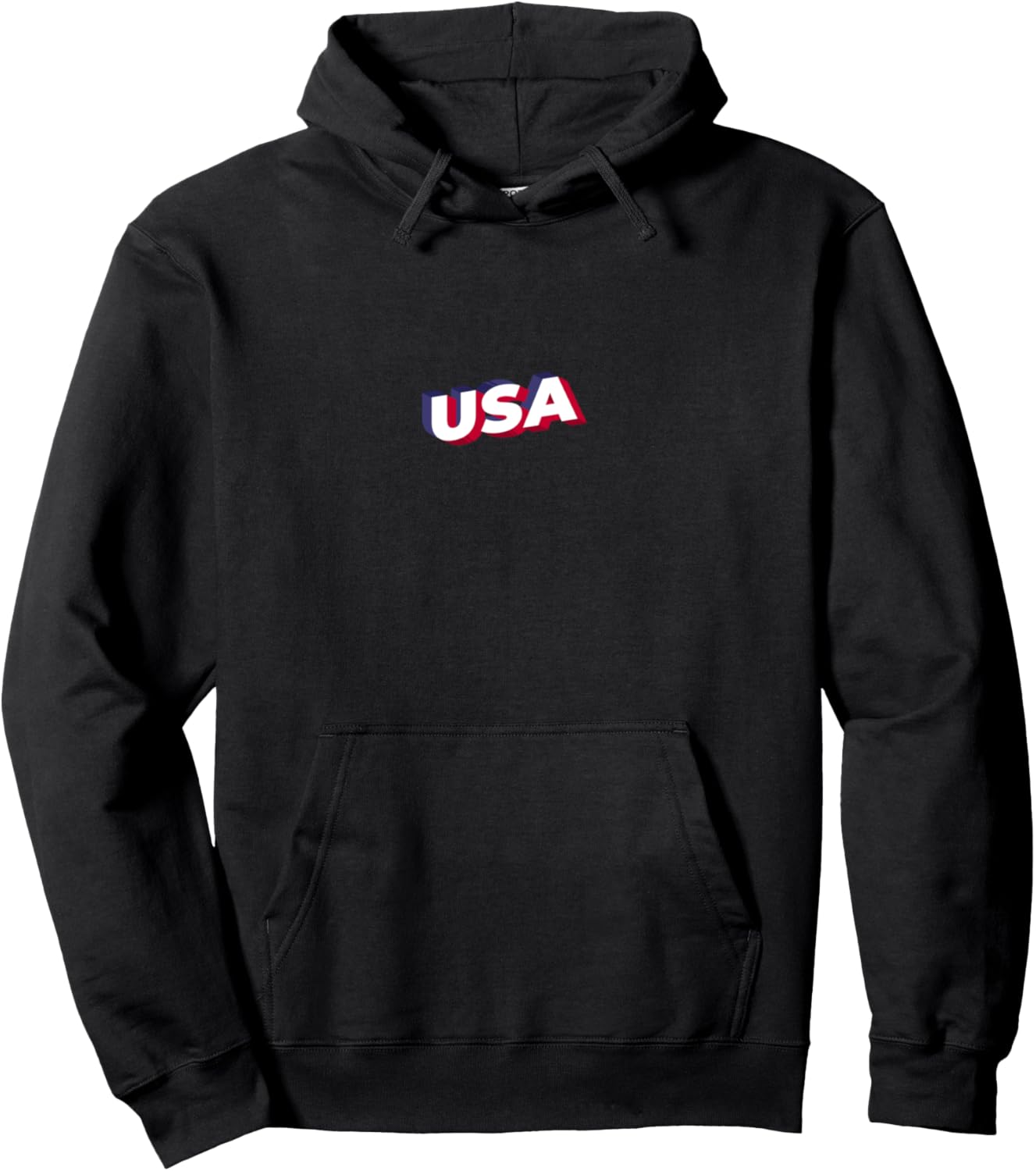 

Толстовка с флагом Соединенных Штатов United States, черный
