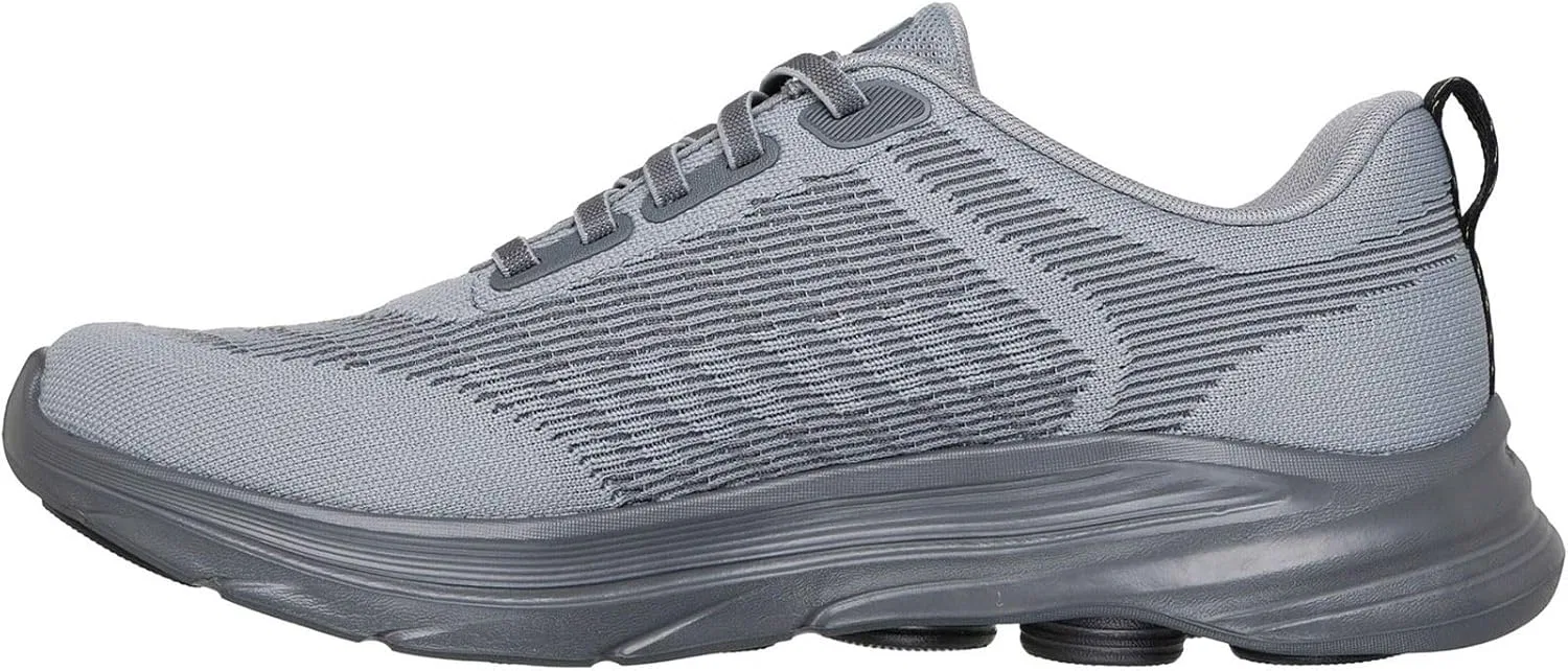 Мужские кроссовки Skechers Go Walk 8 Day, желтый/серый — фото 4