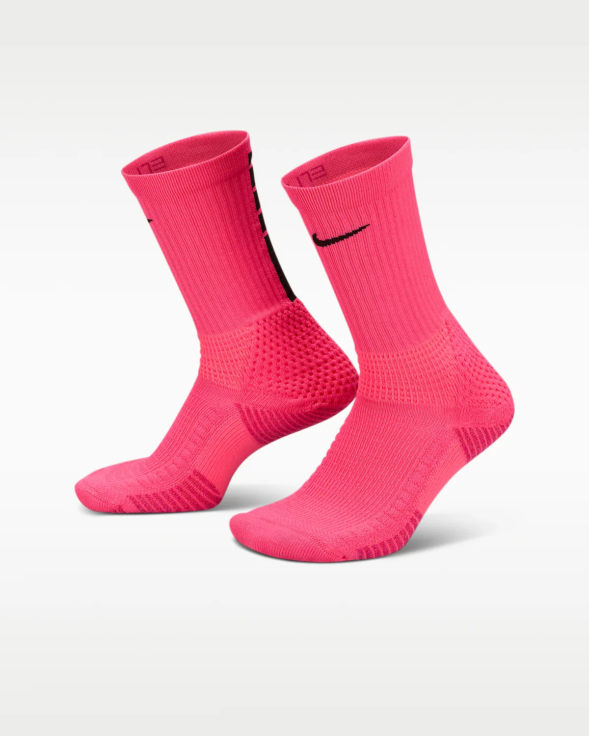 Носки Nike Elite 2.0 с амортизацией (1 пара), Hyper Pink/Fireberry/Pinksicle/Black