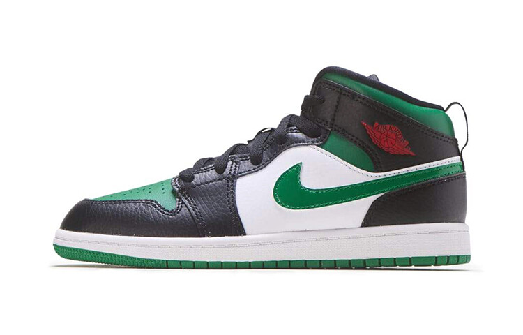 

Кроссовки Jordan 1 Mid PS Black Pine Green