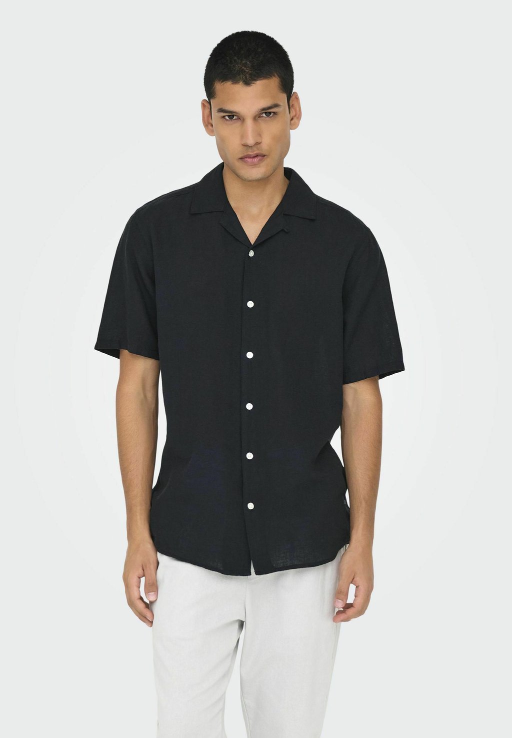 

Рубашка ONSCAIDEN LIFE SOLID RESORT Only & Sons, черный