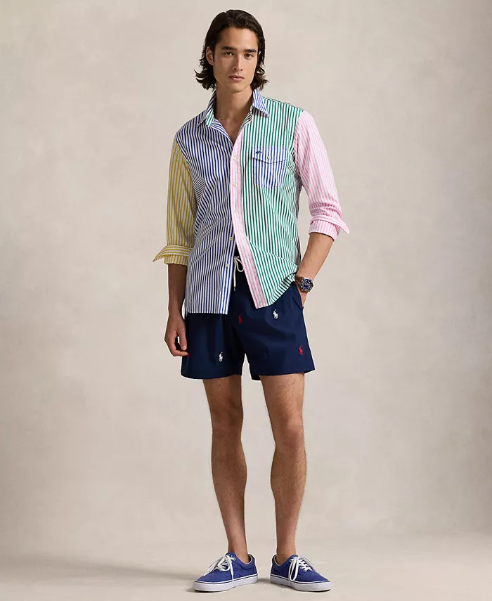 

Мужские плавки Traveler Classic длиной 14,6 см Polo Ralph Lauren, синий