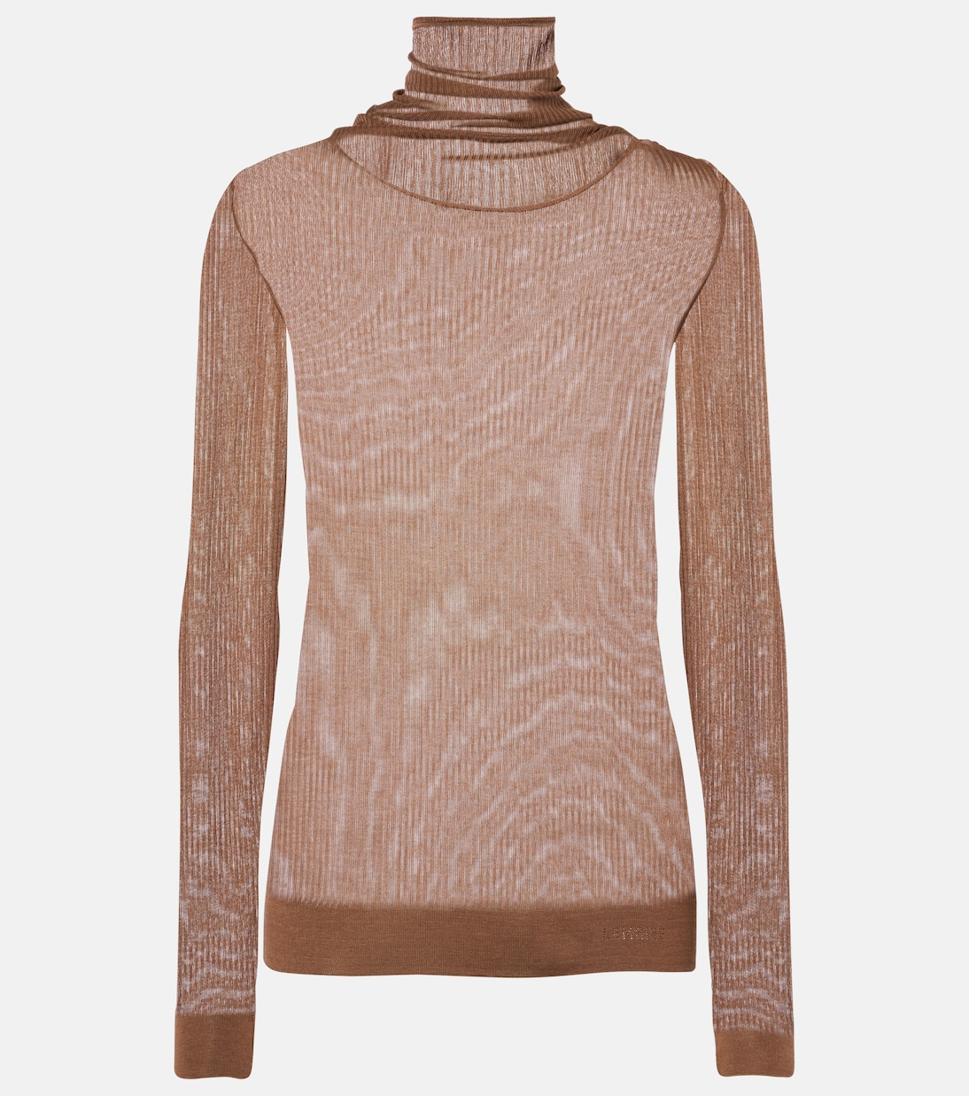 

Водолазка из ребристой вязки Lemaire, Hazelnut Brown