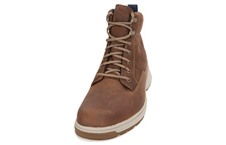 Мужские ботинки Timberland Atwells Ave высокие кожаные, коричневый — фото 3