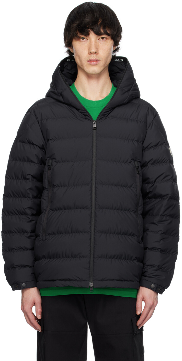 

Темно-синий пуховик Chambeyron Moncler