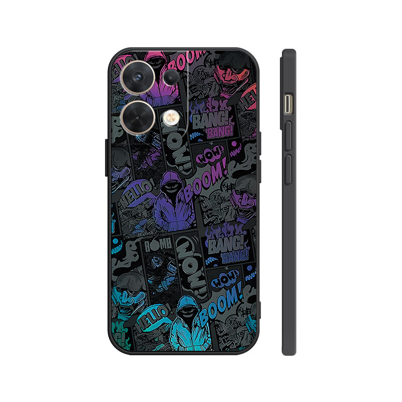 

Чехол для телефона с камнями Stones, Rubik's Cube texture black - DWSTSMF376