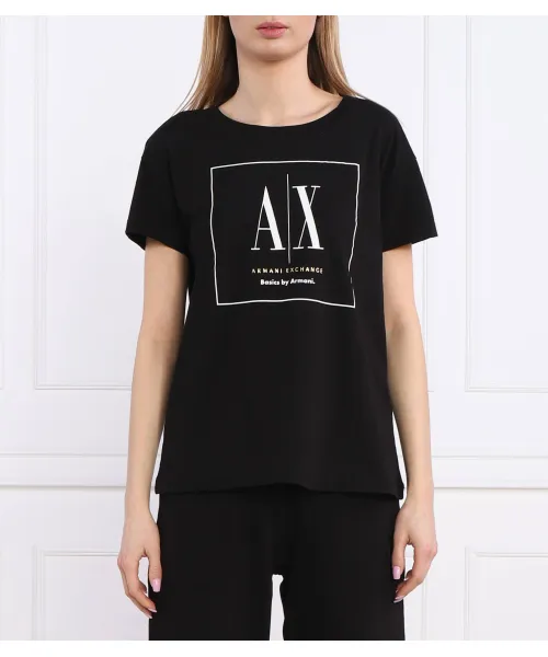 

Футболка Regular fit Armani Exchange, черный
