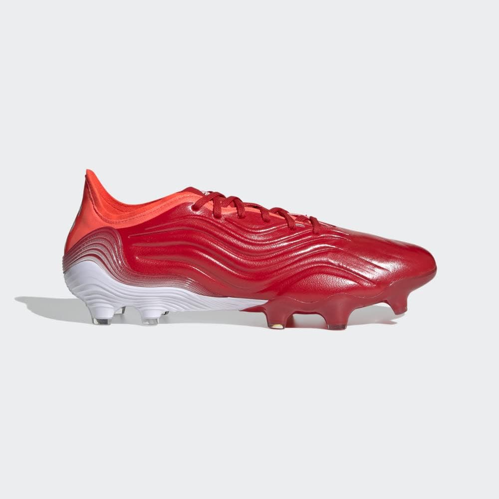 Мужские футбольные бутсы Adidas Copa Pure Injection 3 для твердого грунта, красно-белый — фото 2