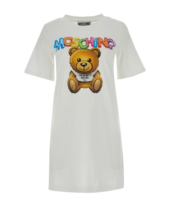 

Элегантное платье для особых случаев Moschino, белый