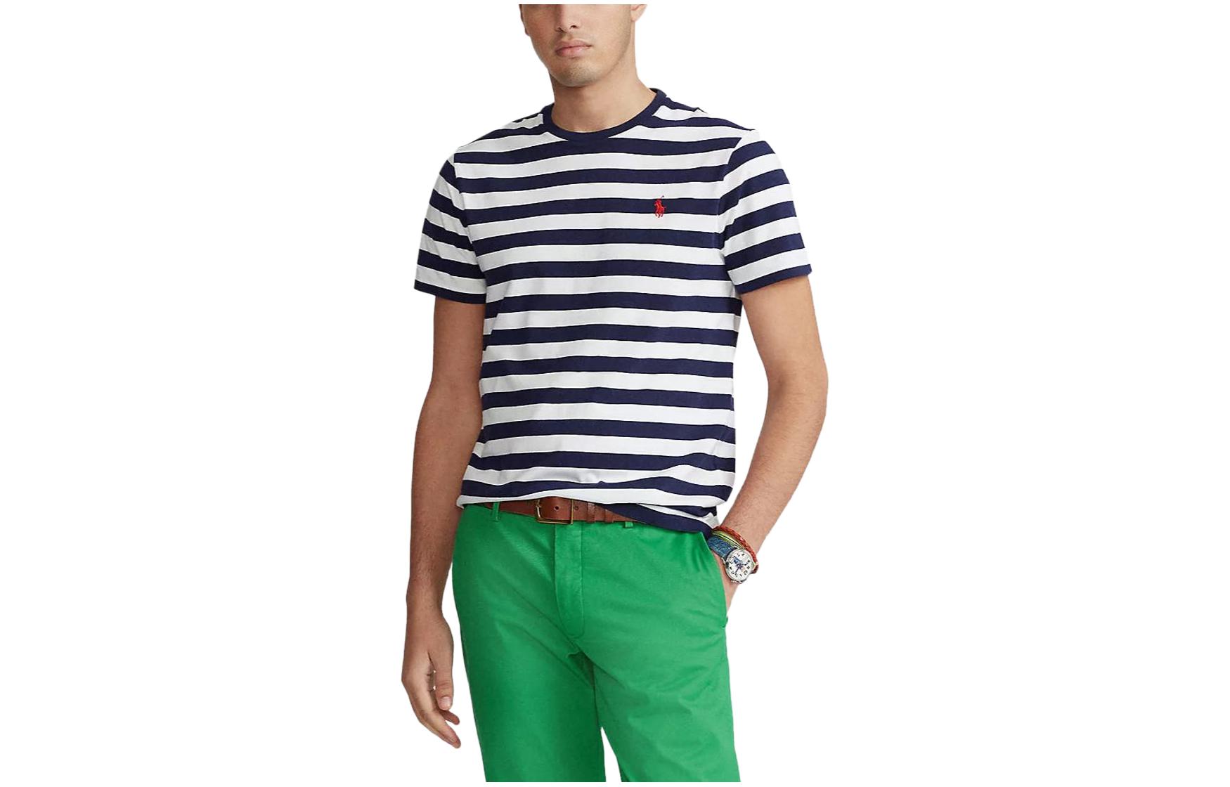 Polo Ralph Lauren Футболка мужская темно-синяя — фото 3