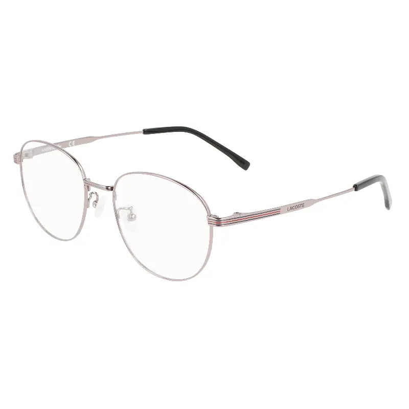 

LACOSTE Титановые круглые очки унисекс, 020