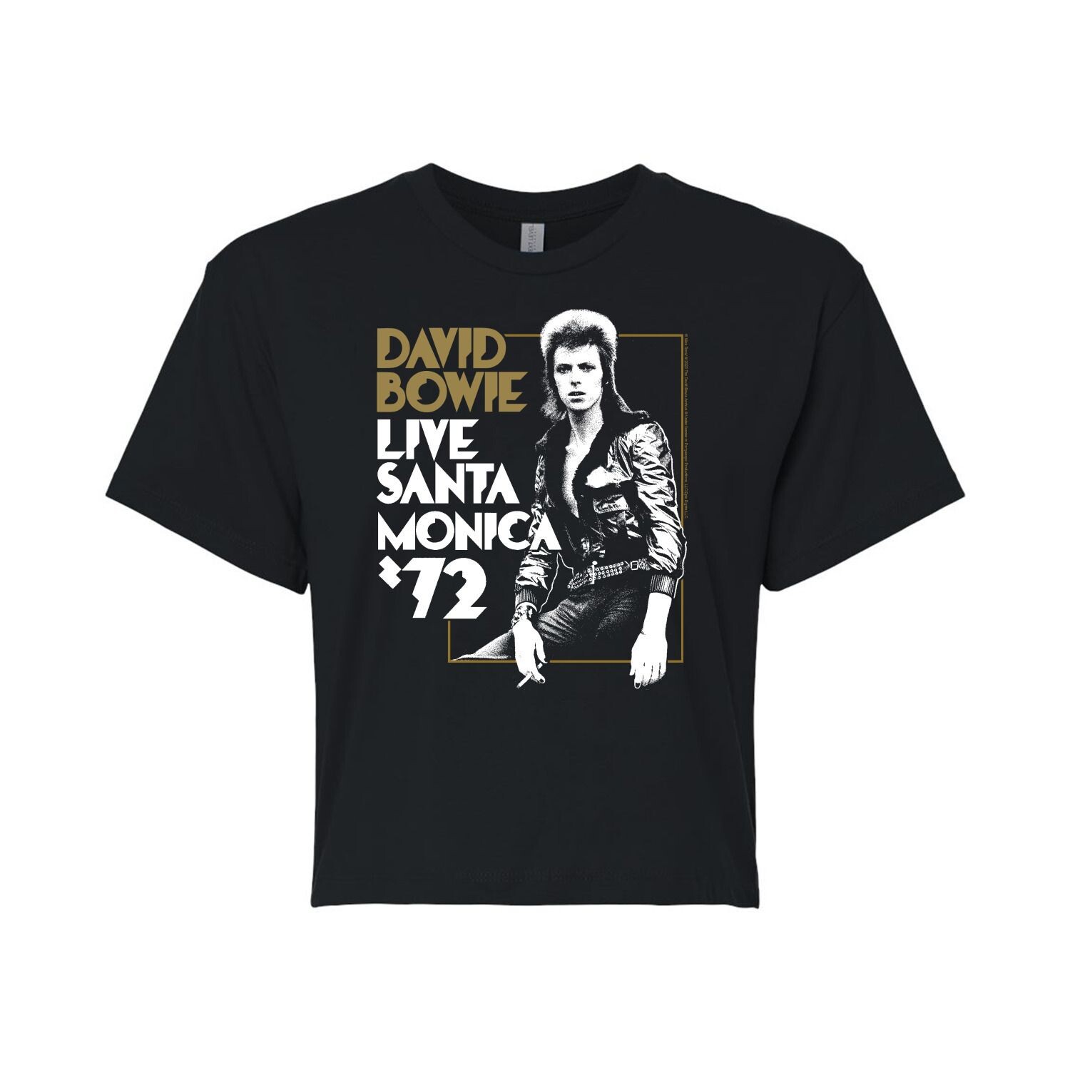 

Укороченная футболка David Bowie Santa Monica для юниоров Licensed Character