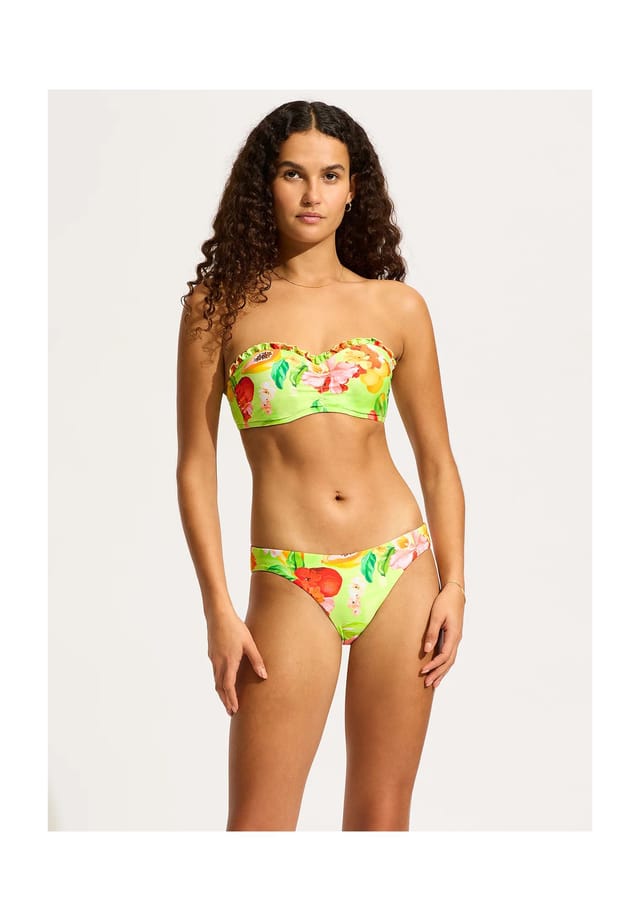 

Низ бикини Tropique на резинке. Seafolly, цвет aloe gel