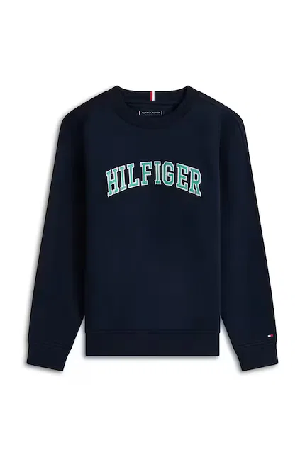 Кофта детская свободный крой Tommy Hilfiger, синий — фото 2