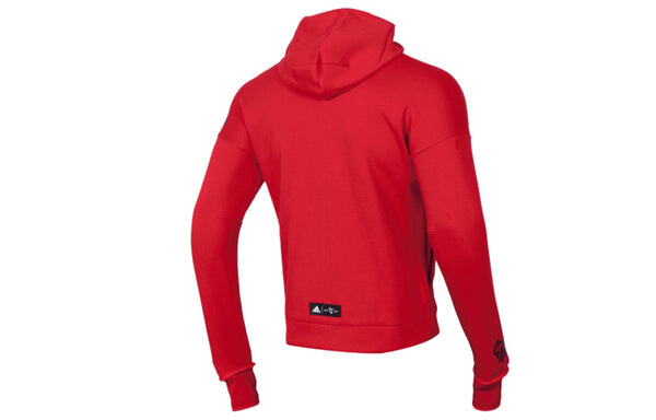Куртка Men's adidas Sports Knit Red Jacket, красный — фото 2