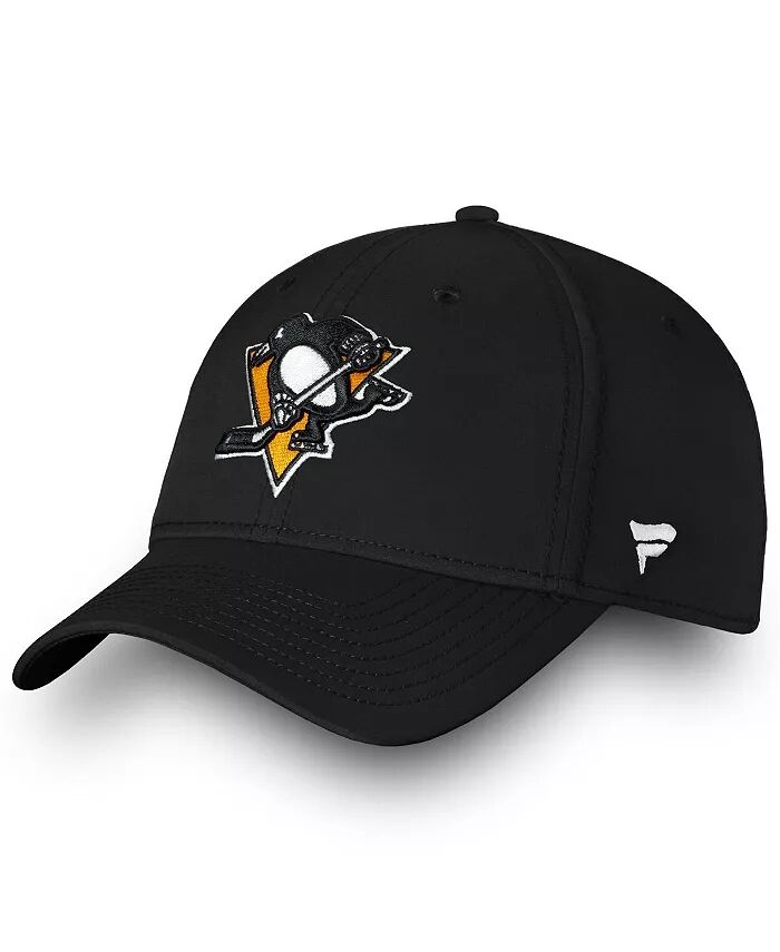 

Мужская черная бейсболка Pittsburgh Penguins Core Primary Logo Flex Fanatics