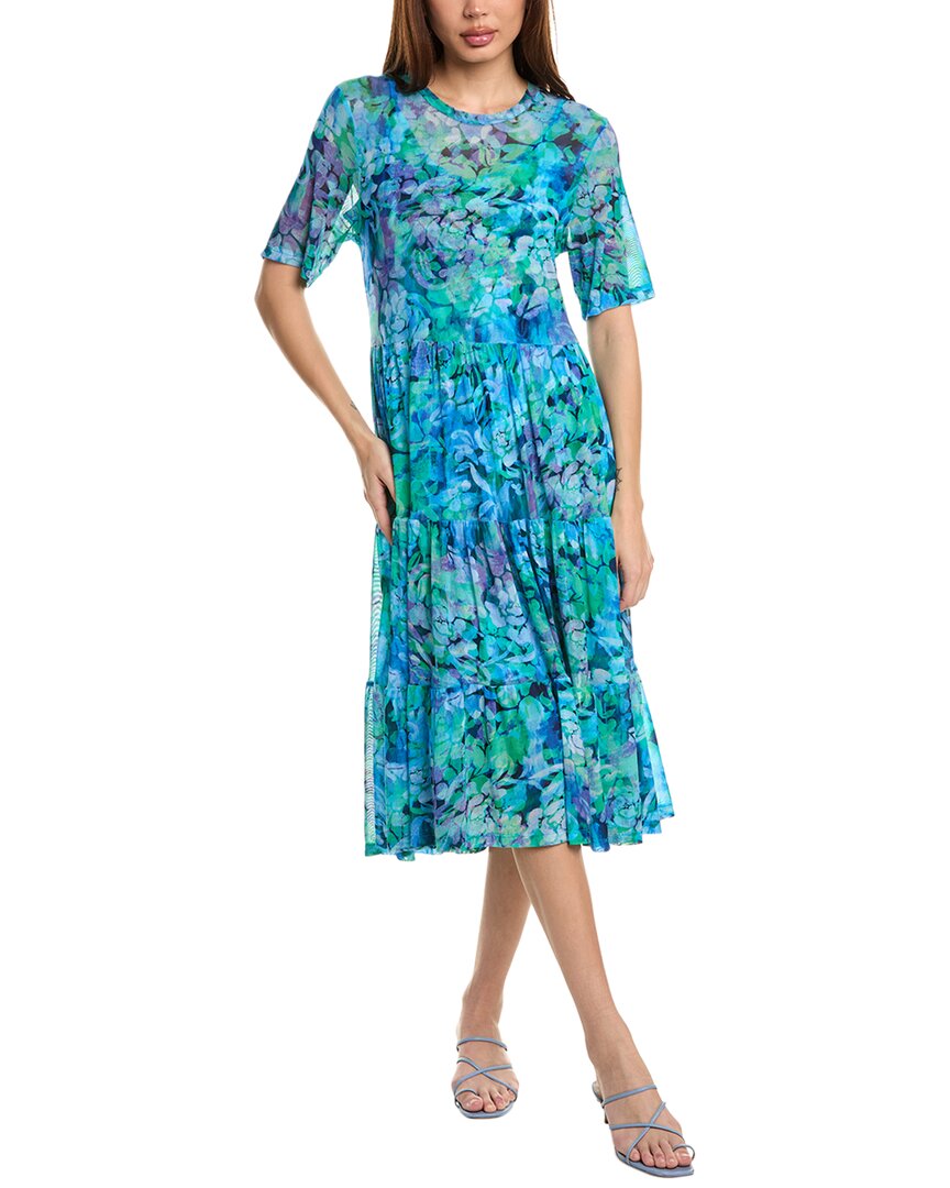 

Платье миди Johnny Was с ярусами, цвет multi