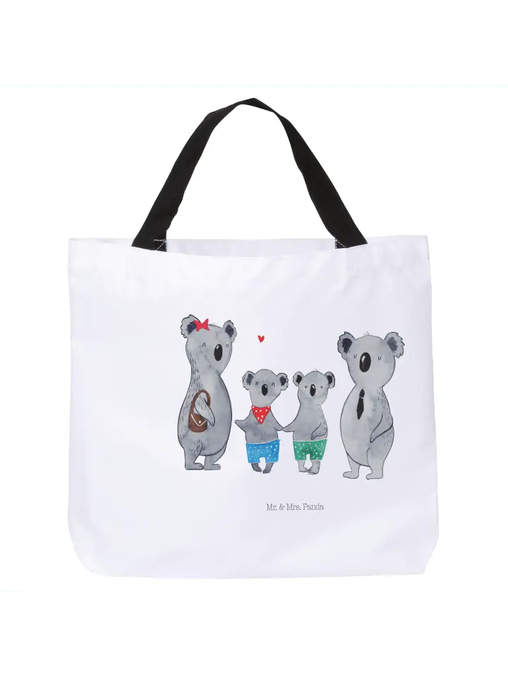 

Шоппер Mr. & Mrs. Panda, белый