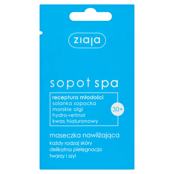 

Увлажняющая маска для лица 30+, 7 мл Ziaja Sopot spa