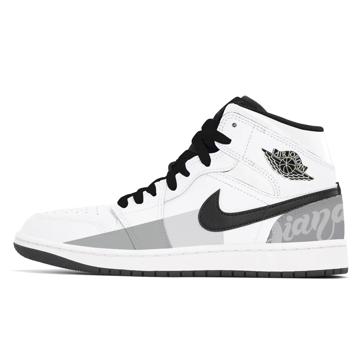 

Jordan Кроссовки Air 1 Mid Top Vintage мужские белые