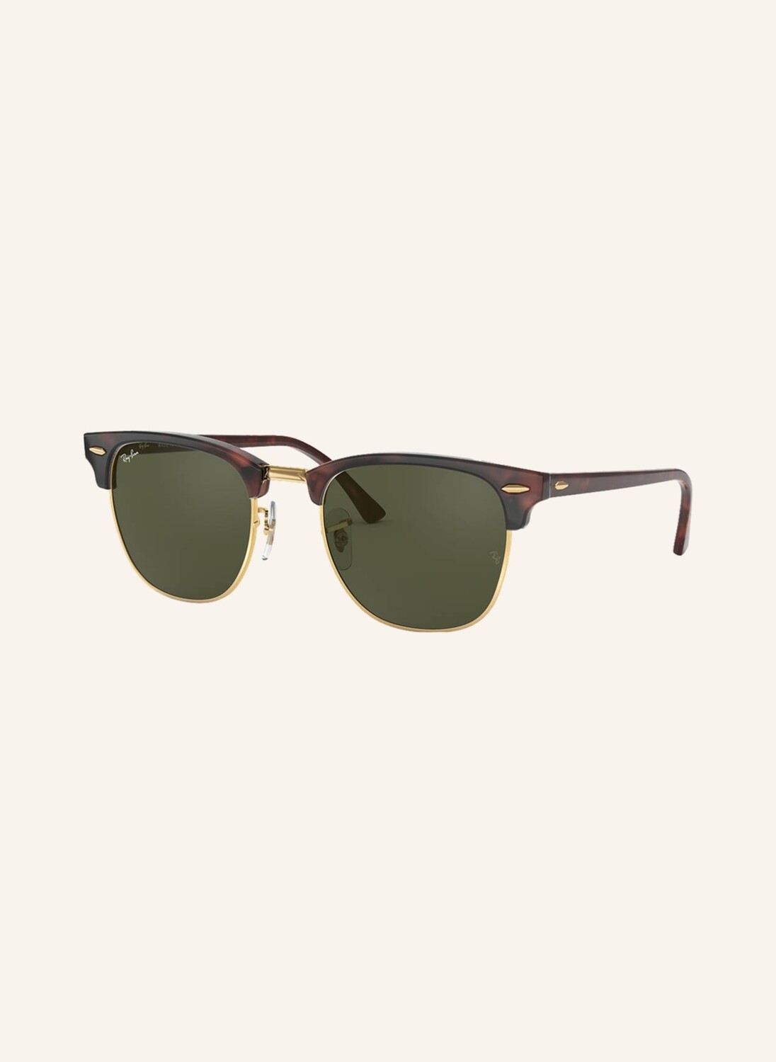 

Солнцезащитные очки Ray-Ban RB3016 CLUBMASTER, гавана